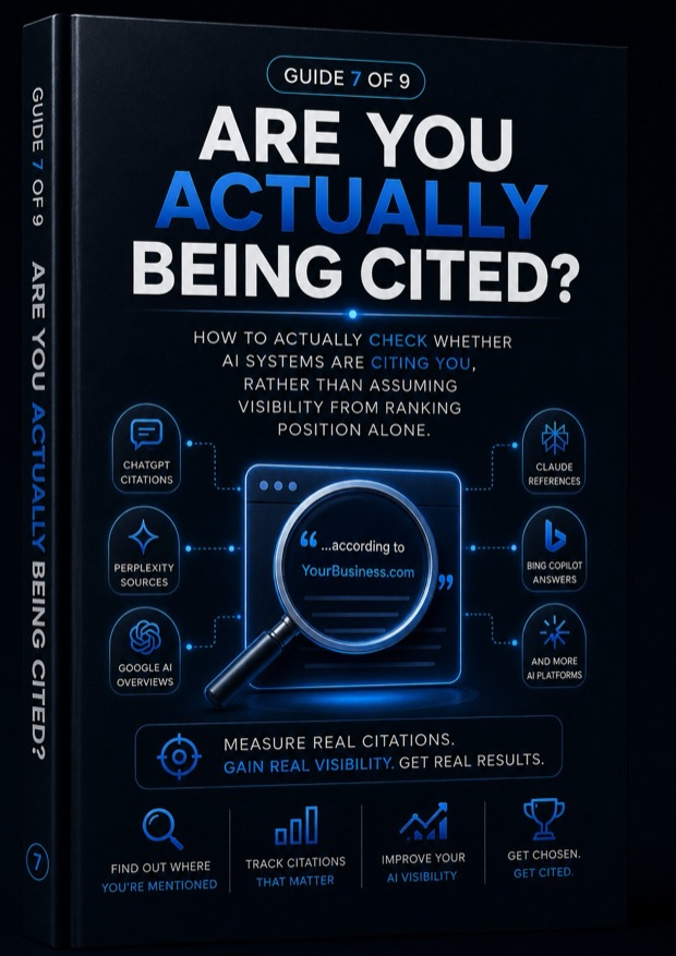 Cover of Are You Actually Being Cited?