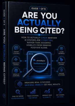 Cover of Are You Actually Being Cited?