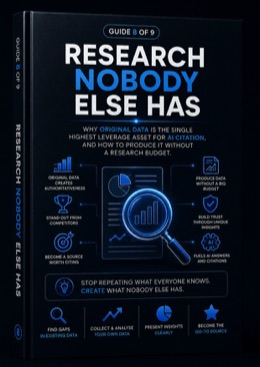 Cover of Research Nobody Else Has